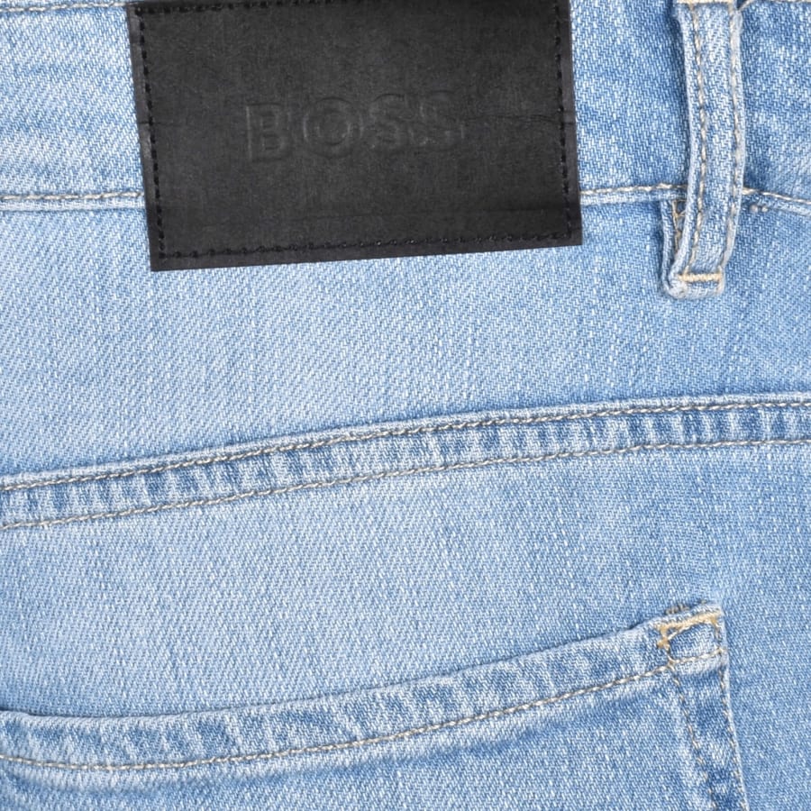 BOSS Delaware 3 Light Wash Jeans BlueBOSS Delaware 3 Light Wash Jeans Blue Male 34W 30L